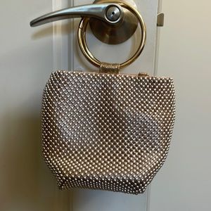 Rose gold hand purse/shoulder strap